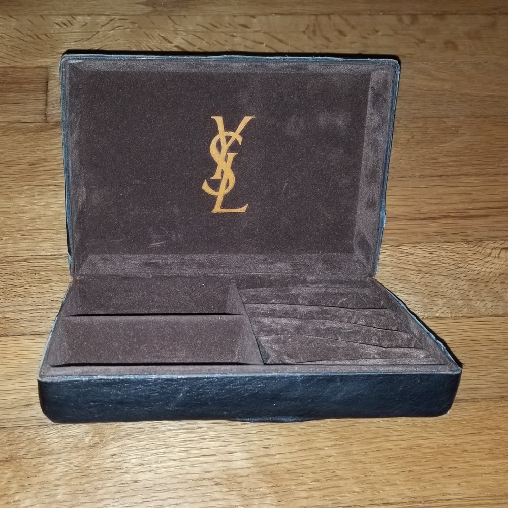 Vintage YSL jewelry box